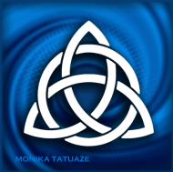 Symbol - Triquetra - węzeł celtycki